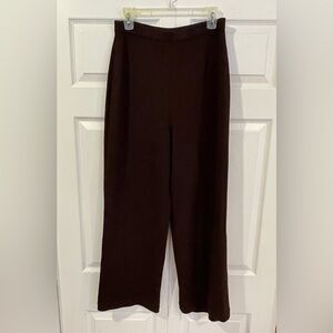 St John Collection by Marie Gray Classic Brown Pants
